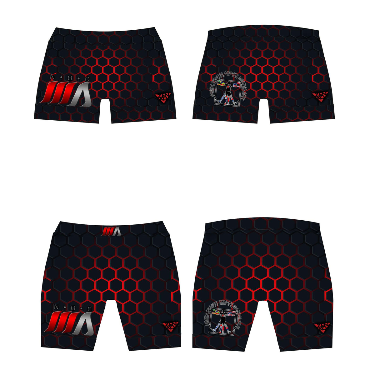 NOCMA Vale Tudo Shorts – ZENKO FIGHTWEAR™