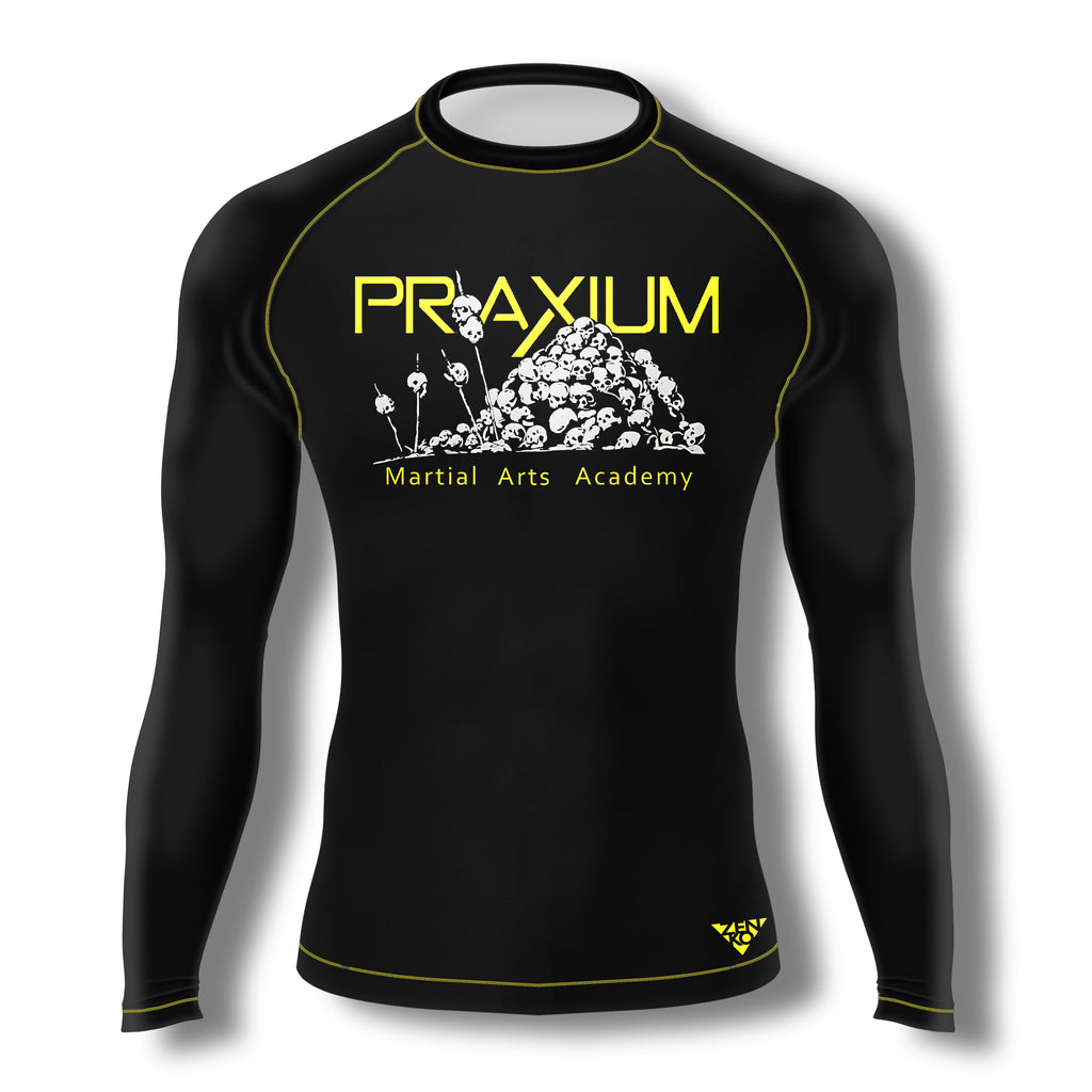Praxium Martial Arts Long Sleeve Rashguard