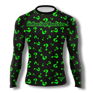 imHuntingMonsters Reversed Riddler Long Sleeve Rashguard