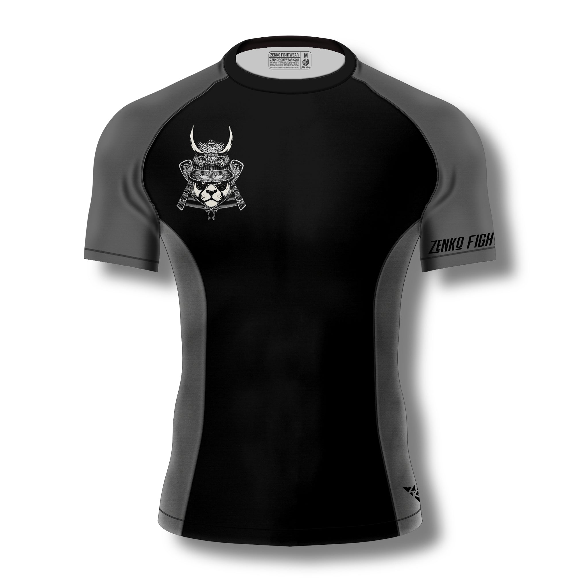 Samurai Panda Rashguard - Jiu Jitsu Rashguard – ZENKO FIGHTWEAR™