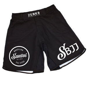 Santos BJJ Grappling Shorts (Black)