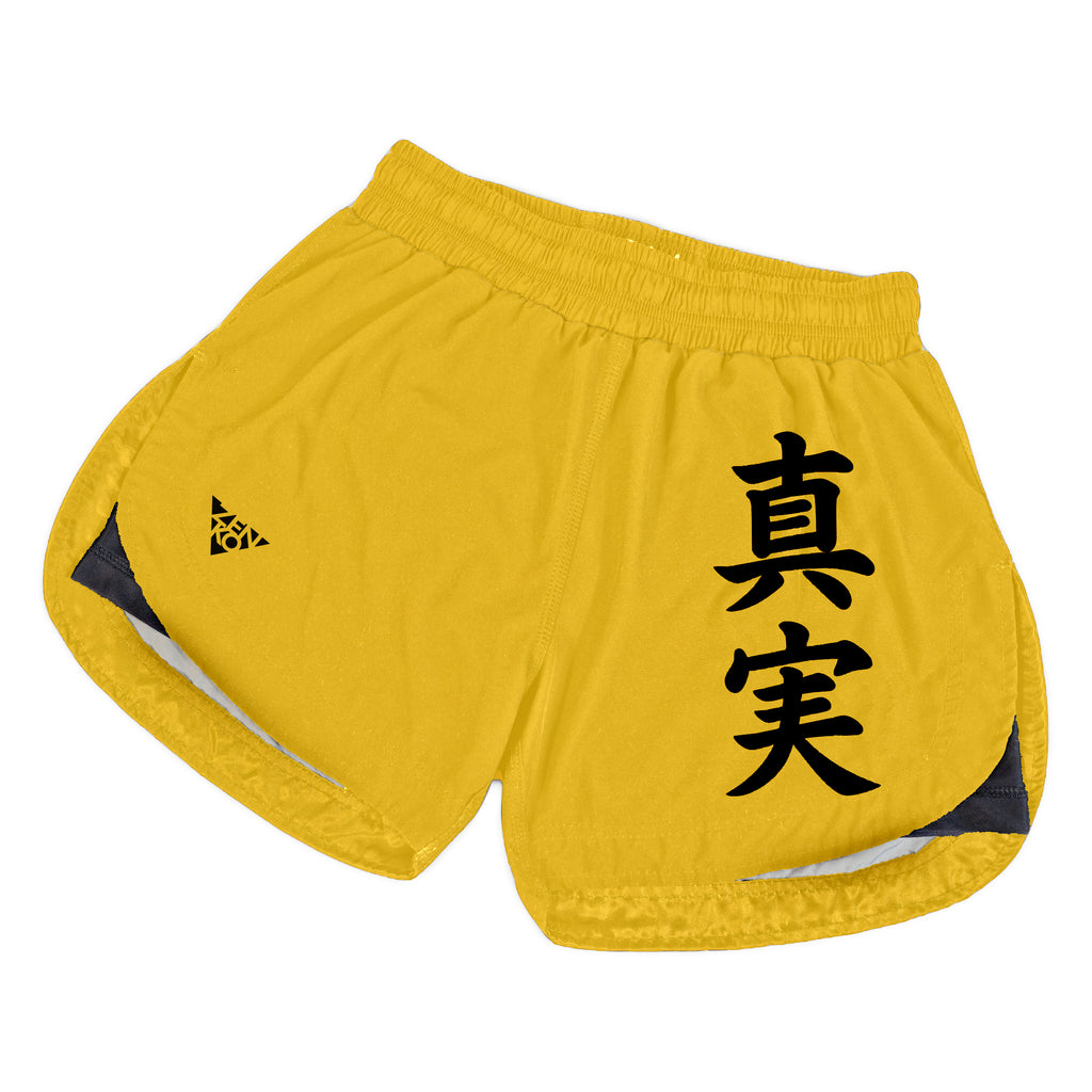 Shinjitsu Kickboxing Duo Shorts (Yellow)