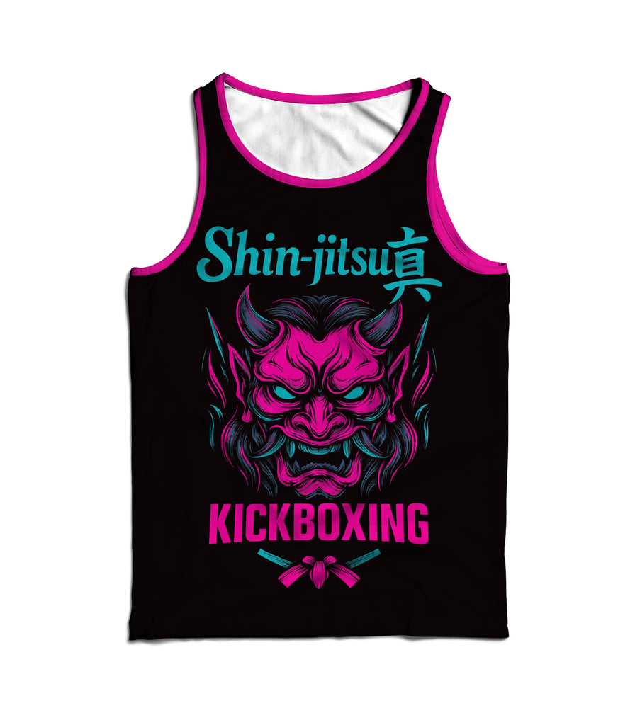 Shinjitsu Kickboxing "Neon Oni" Tank Top