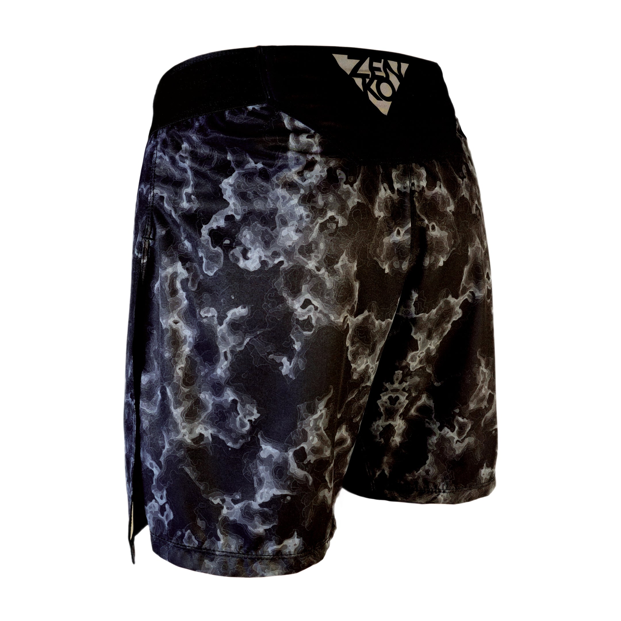 Stealth Camo High Split Shorts | Zenko High Slit Shorts