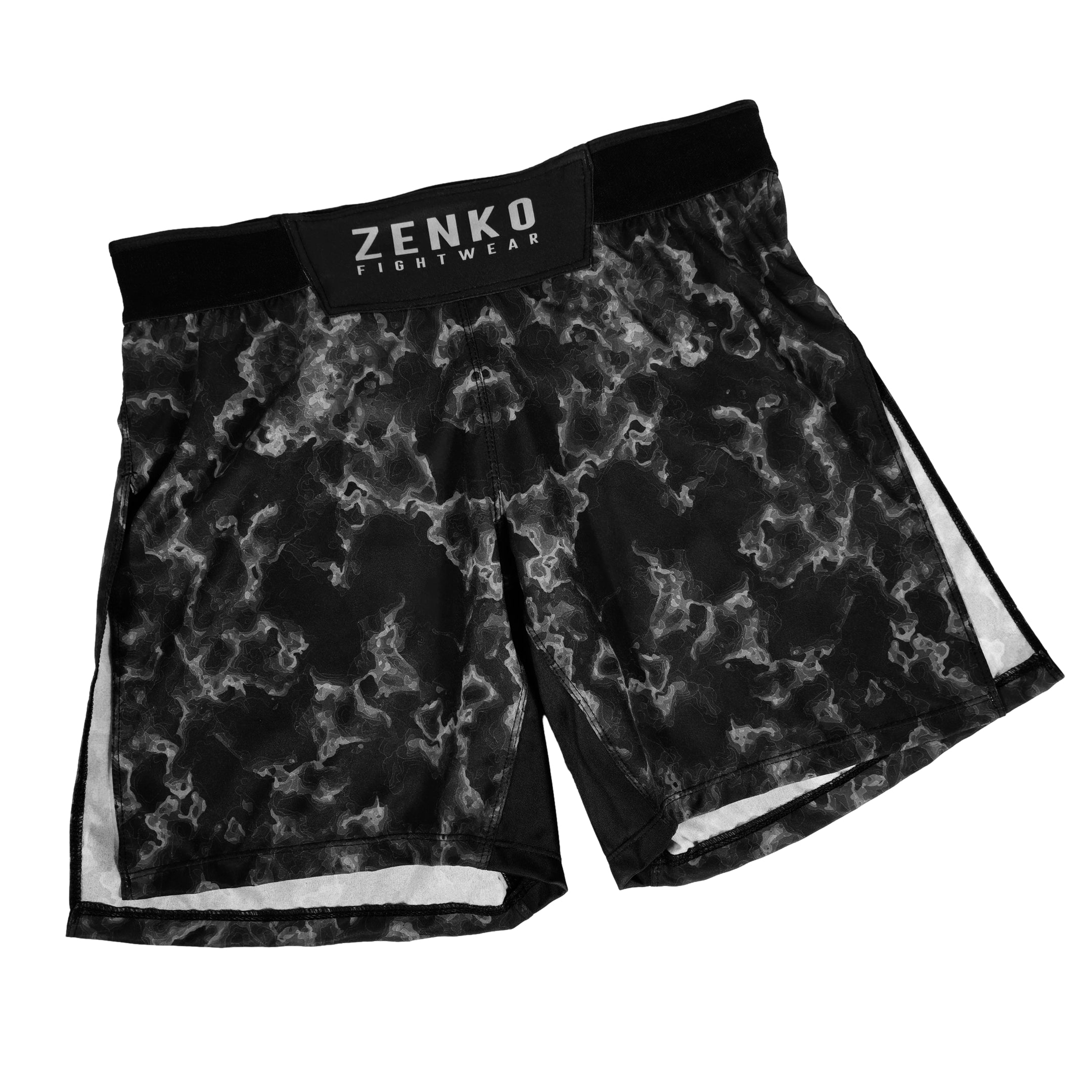 Stealth Camo High Split Shorts | High Slit Gladiator Fight Shorts