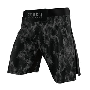 Stealth Camo High Split Shorts | High Cut MMA Gladiator Fight Shorts