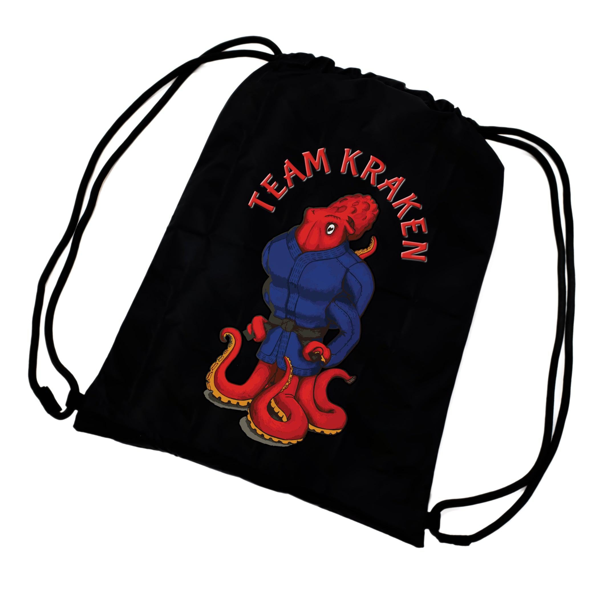 Team Kraken Drawstring Bag
