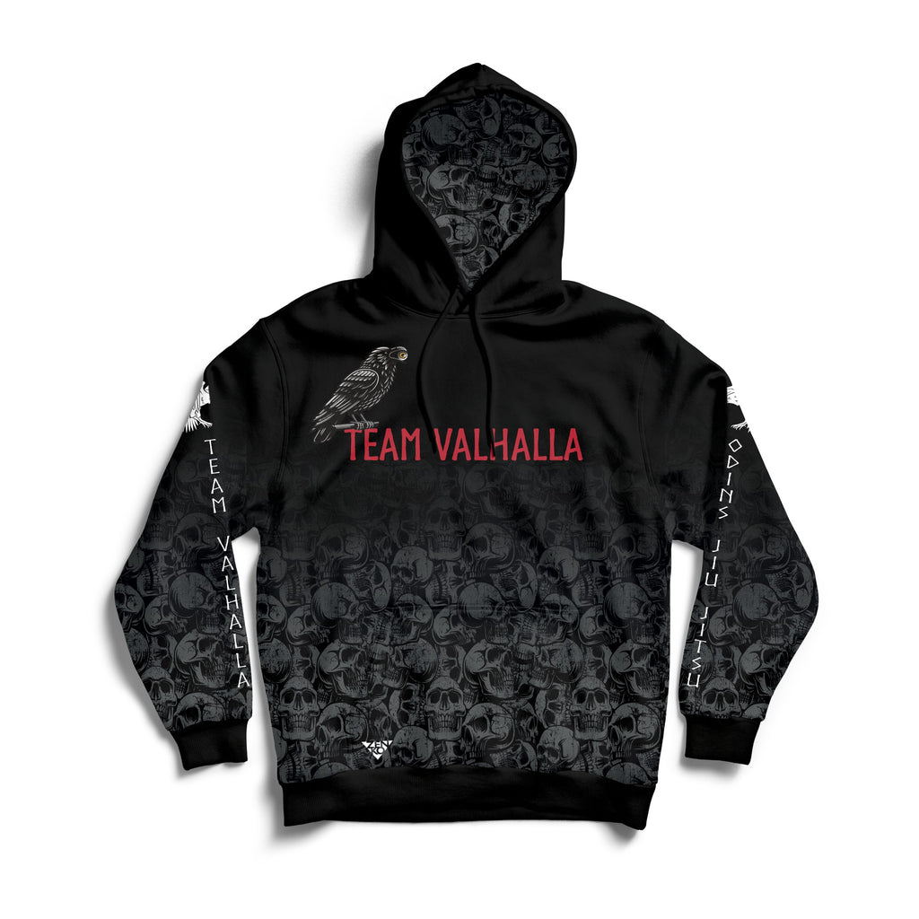 Team Valhalla Skull Hoodie