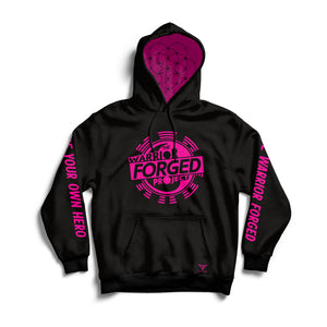 The Warrior Forged Project Hoodie (Black & Pink)