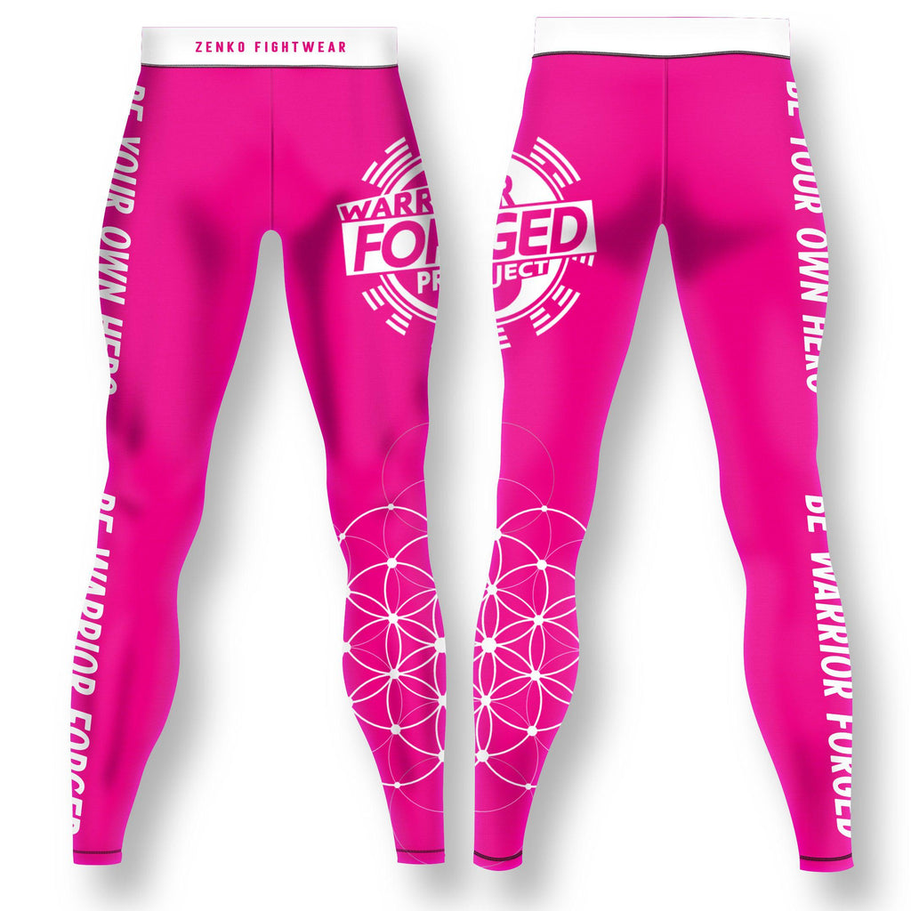 The Warrior Forged Project Spats (Pink & White)