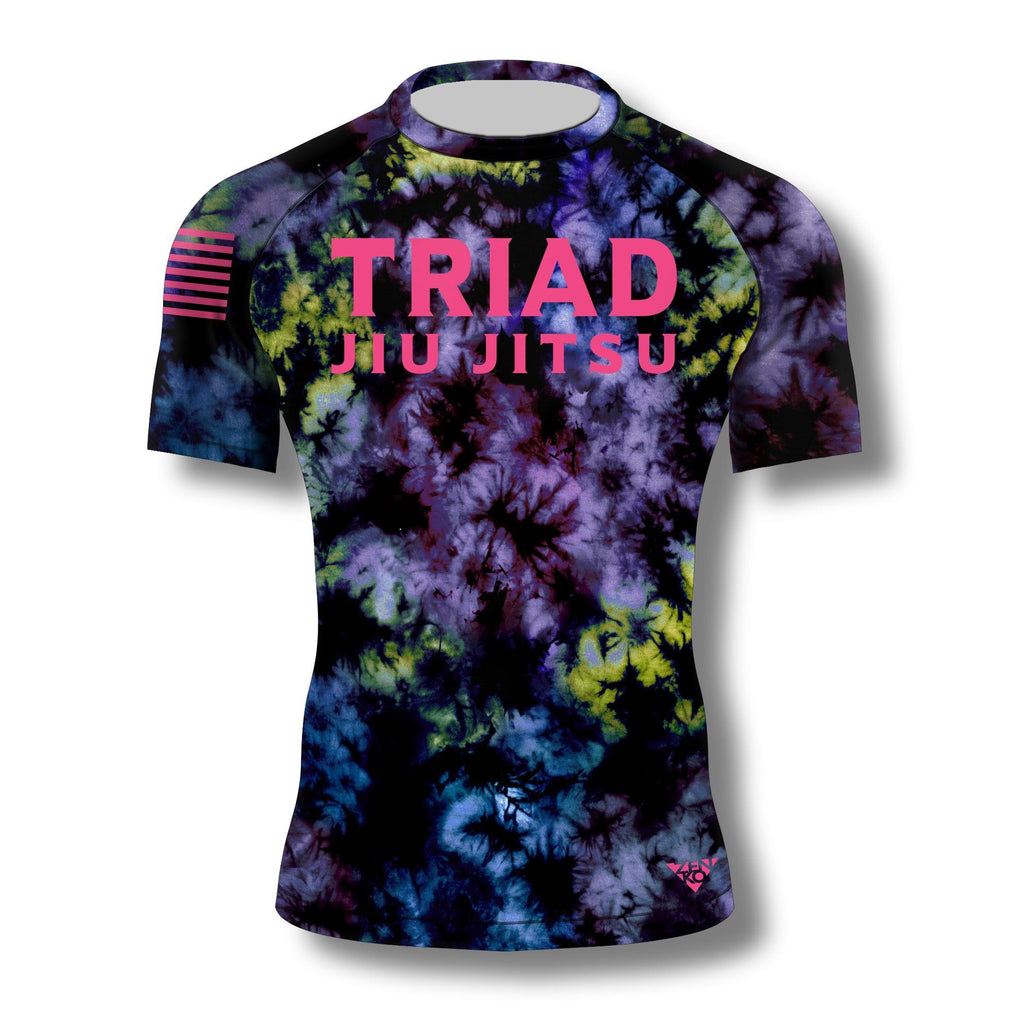 Triad Jiu Jitsu Tie Dye Rashguard