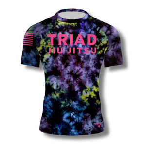Triad Jiu Jitsu Tie Dye Rashguard