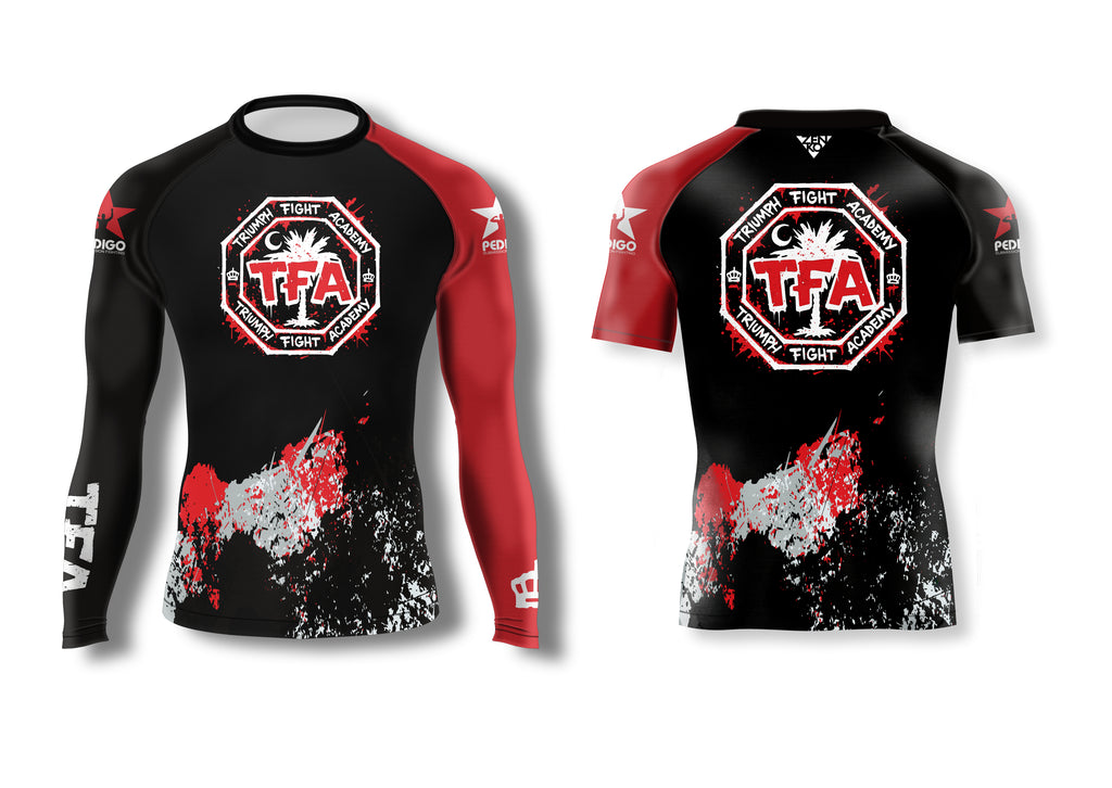 Triumph Ranked Graffiti Rashguard (Black)