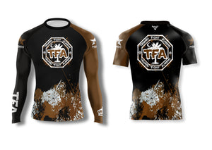 Triumph Ranked Graffiti Rashguard (Brown)