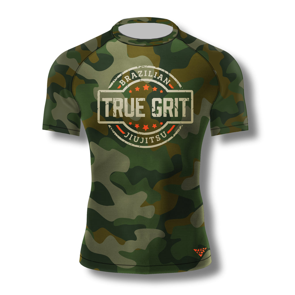 True Grit BJJ Camo Rashguard