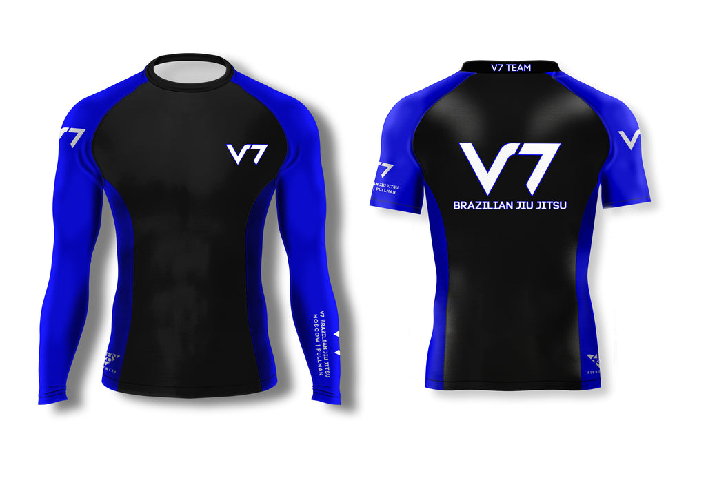 V7 Ranked Rashguard (Blue)