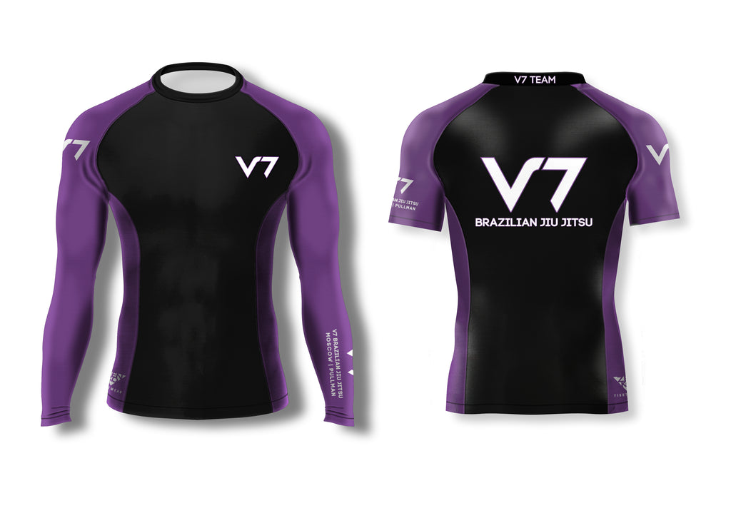 V7 Ranked Rashguard (Purple)