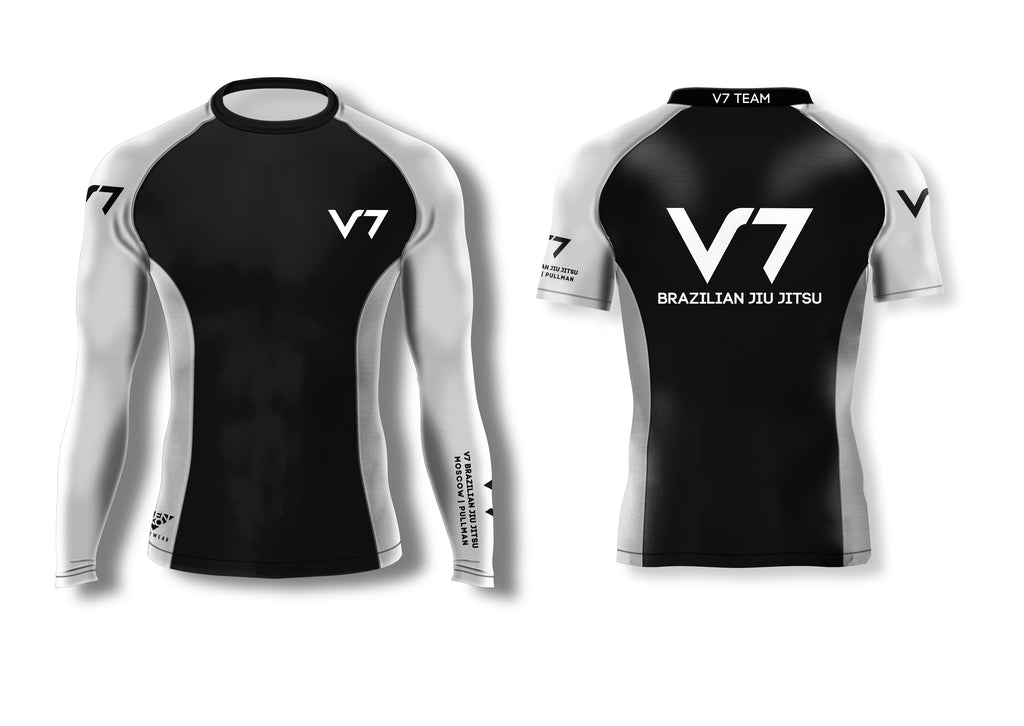 V7 Ranked Rashguard (White)