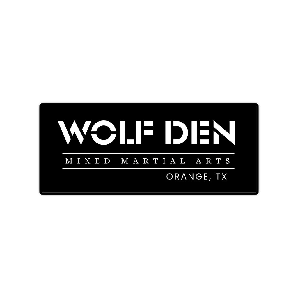 Wolf Den MMA Rectangle Gi Patch