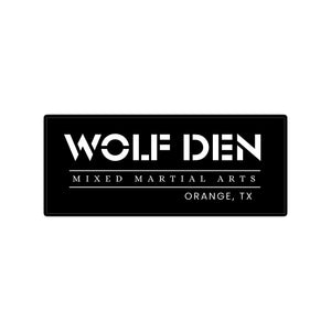 Wolf Den MMA Rectangle Gi Patch