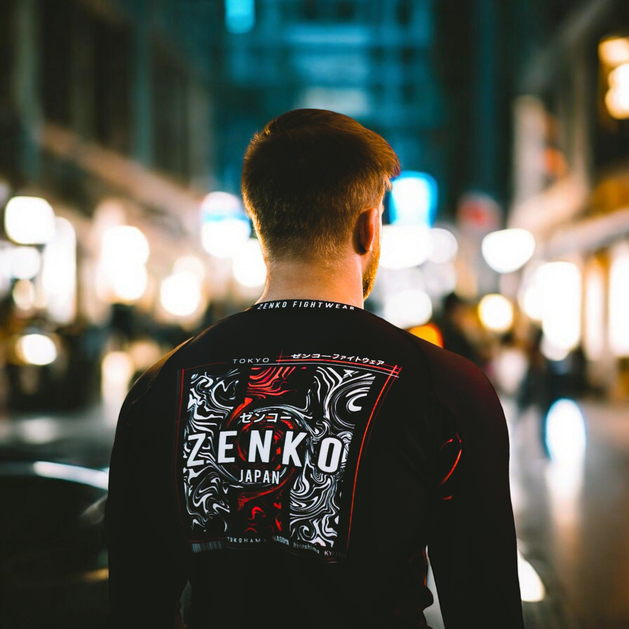 Zenoko Zenko Japan Rashguard - Jiu Jitsu Rashguard – ZENKO FIGHTWEAR™