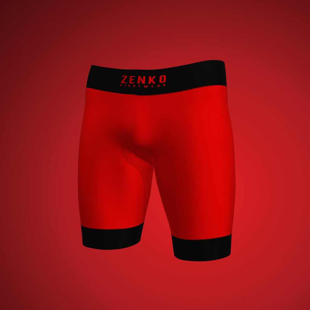 Zenko Fightwear Custom Vale Tudo  MMA Shorts (Long) Front
