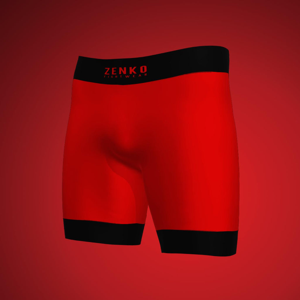 Custom Vale Tudo Shorts (Short) | Custom MMA Compression Fight Shorts | Front