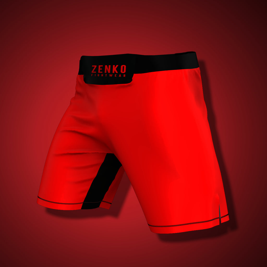 Zenko Fightwear Custom UltraLite Fight Shorts Front