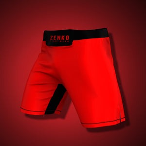 Zenko Fightwear Custom UltraLite Fight Shorts Front