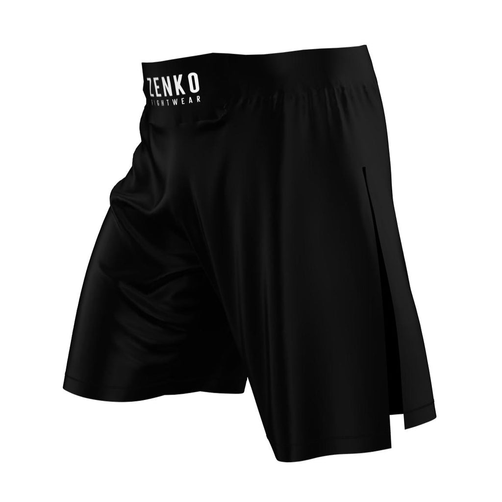 Zenko High Split Shorts | High Cut MMA Gladiator Fight Shorts