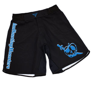 imHuntingMonsters Ranked Pirate Grappling Shorts (Blue)