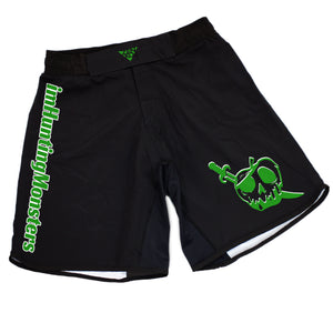 imHuntingMonsters Ranked Pirate Grappling Shorts (Green)