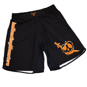 imHuntingMonsters Ranked Pirate Grappling Shorts (Orange)