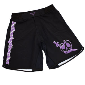 imHuntingMonsters Ranked Pirate Grappling Shorts (Purple)