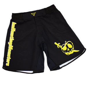 imHuntingMonsters Ranked Pirate Grappling Shorts (Yellow)