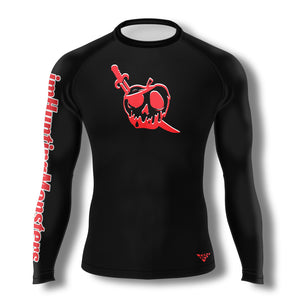 imHuntingMonsters Ranked Pirate Rashguard (Black)