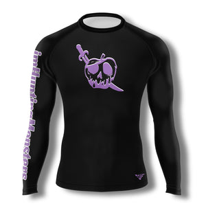 imHuntingMonsters Ranked Pirate Rashguard (Purple)