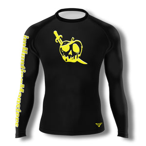 imHuntingMonsters Ranked Pirate Rashguard (Yellow)