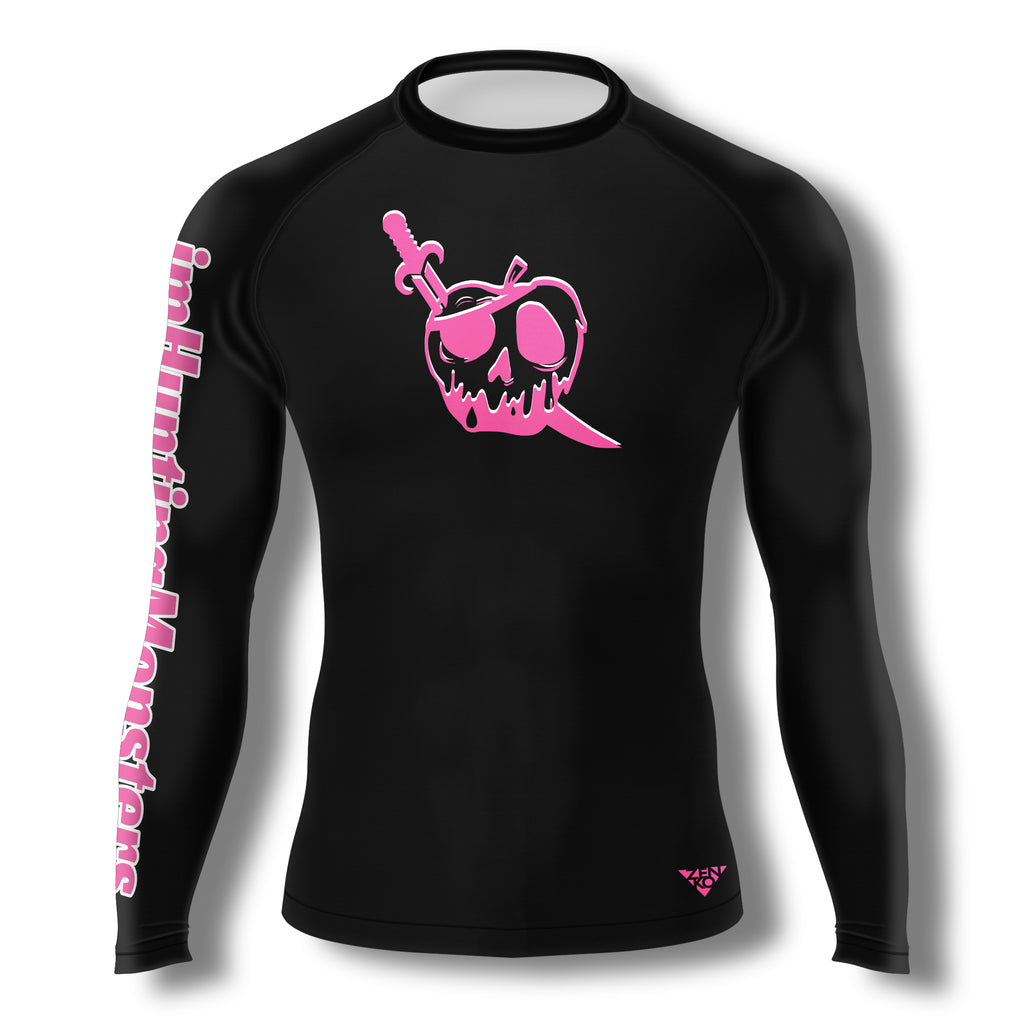 imHuntingMonsters Pirate Rashguard (Pink)