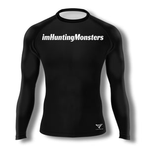 imHuntingMonsters Rashguard