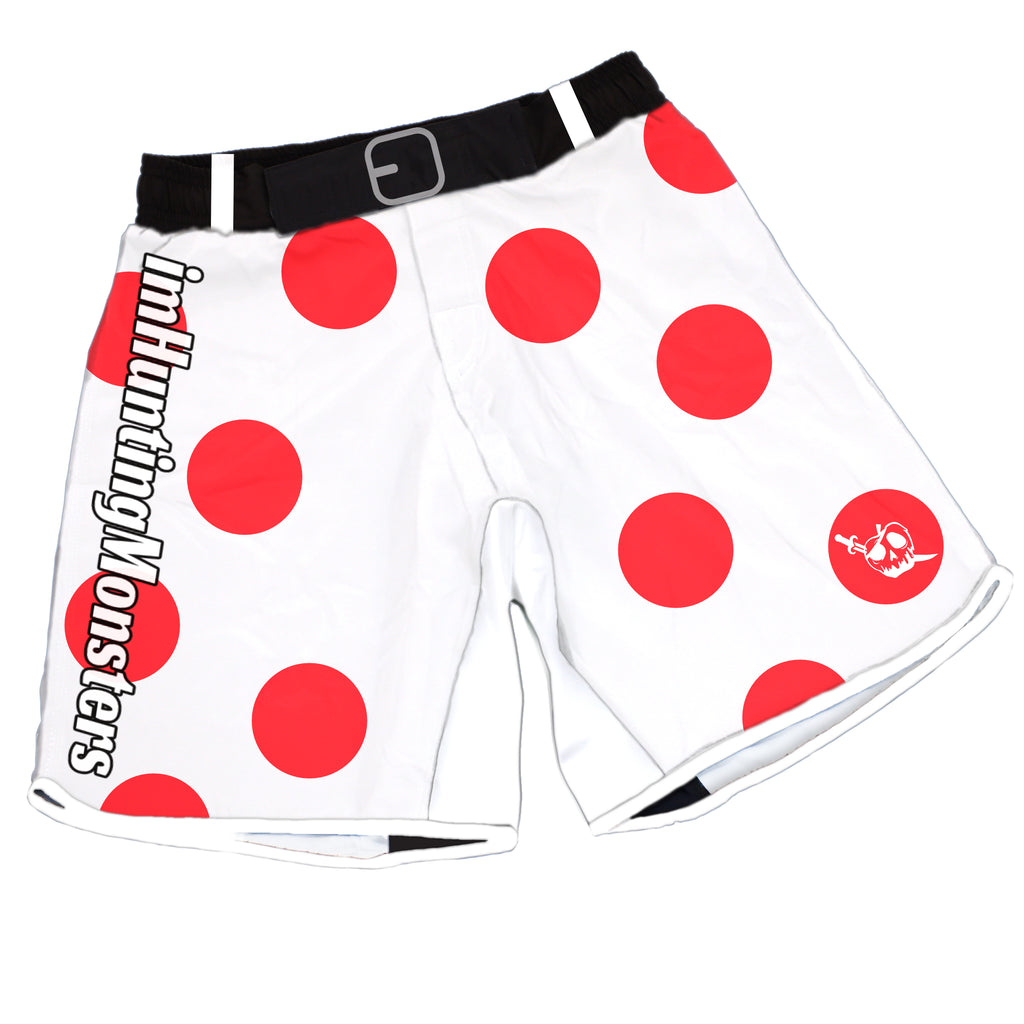 imHuntingMonsters "Red Dot" Grappling Shorts