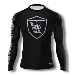 imHuntingMonsters "Silver & Black Nation" Rashguard