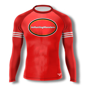 imHuntingMonsters "Gold Blooded" Rashguard