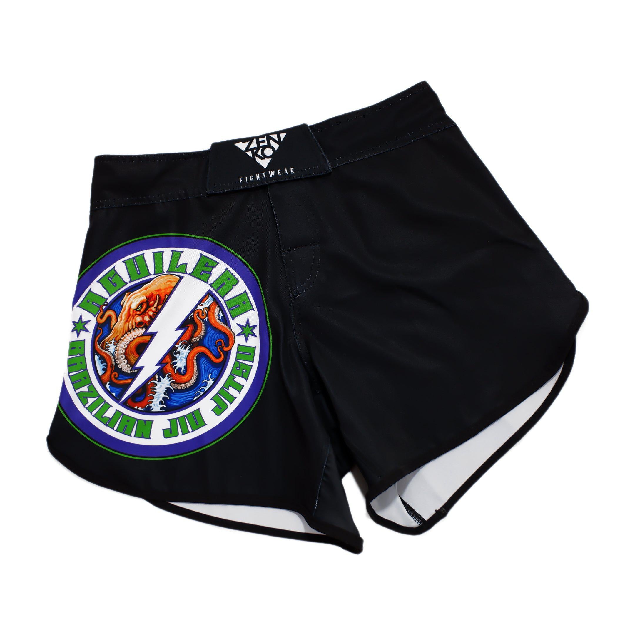 Aguilera BJJ Kickboxing Shorts - Zenko Fightwear