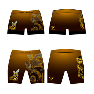 Bee's Dynasty Vale Tudo Shorts (Yellow) Zenko Fightwear