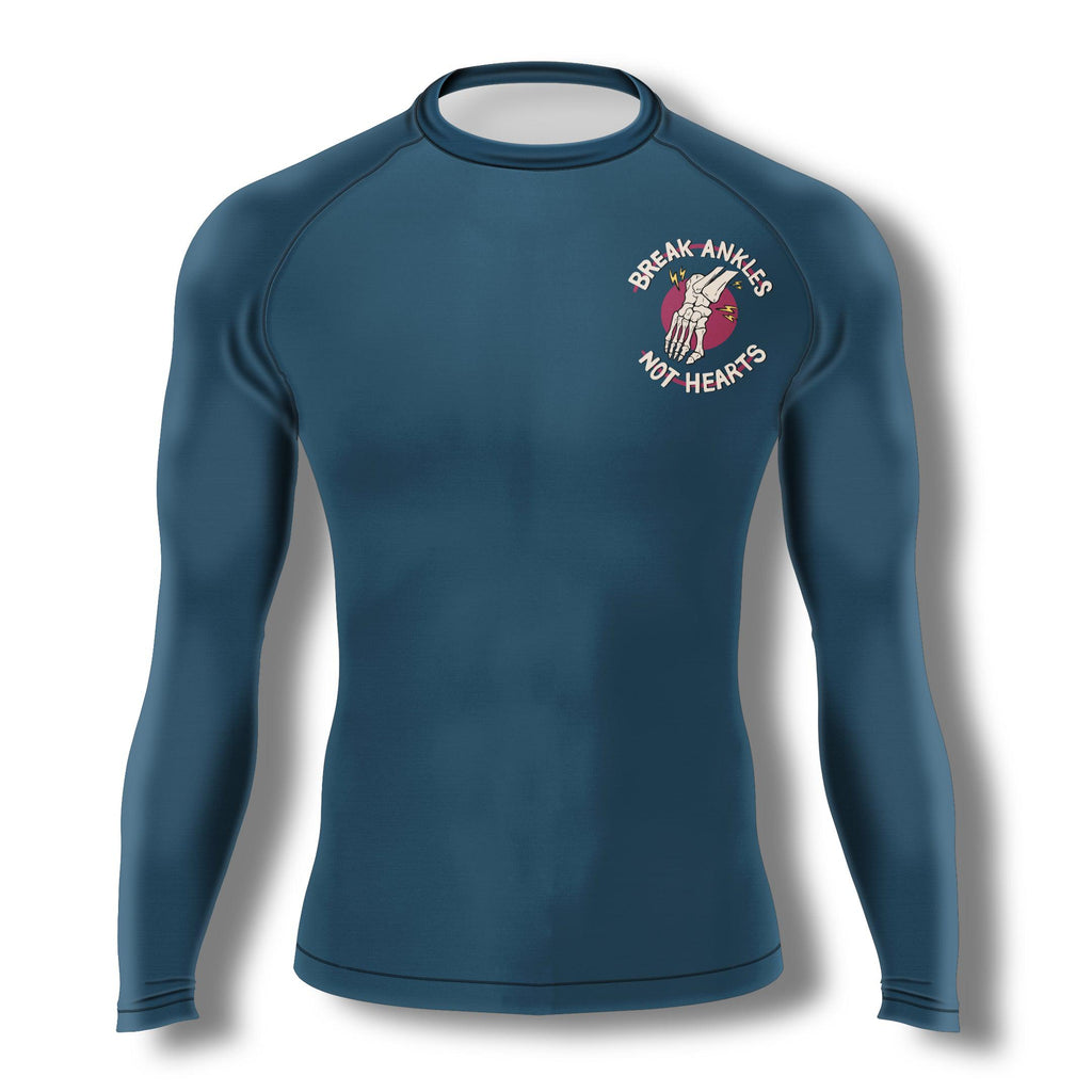 Break Ankles Not Hearts Long Sleeve Rashguard