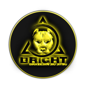 Bright BJJ Round Gi Patch - Zenko Fightwear