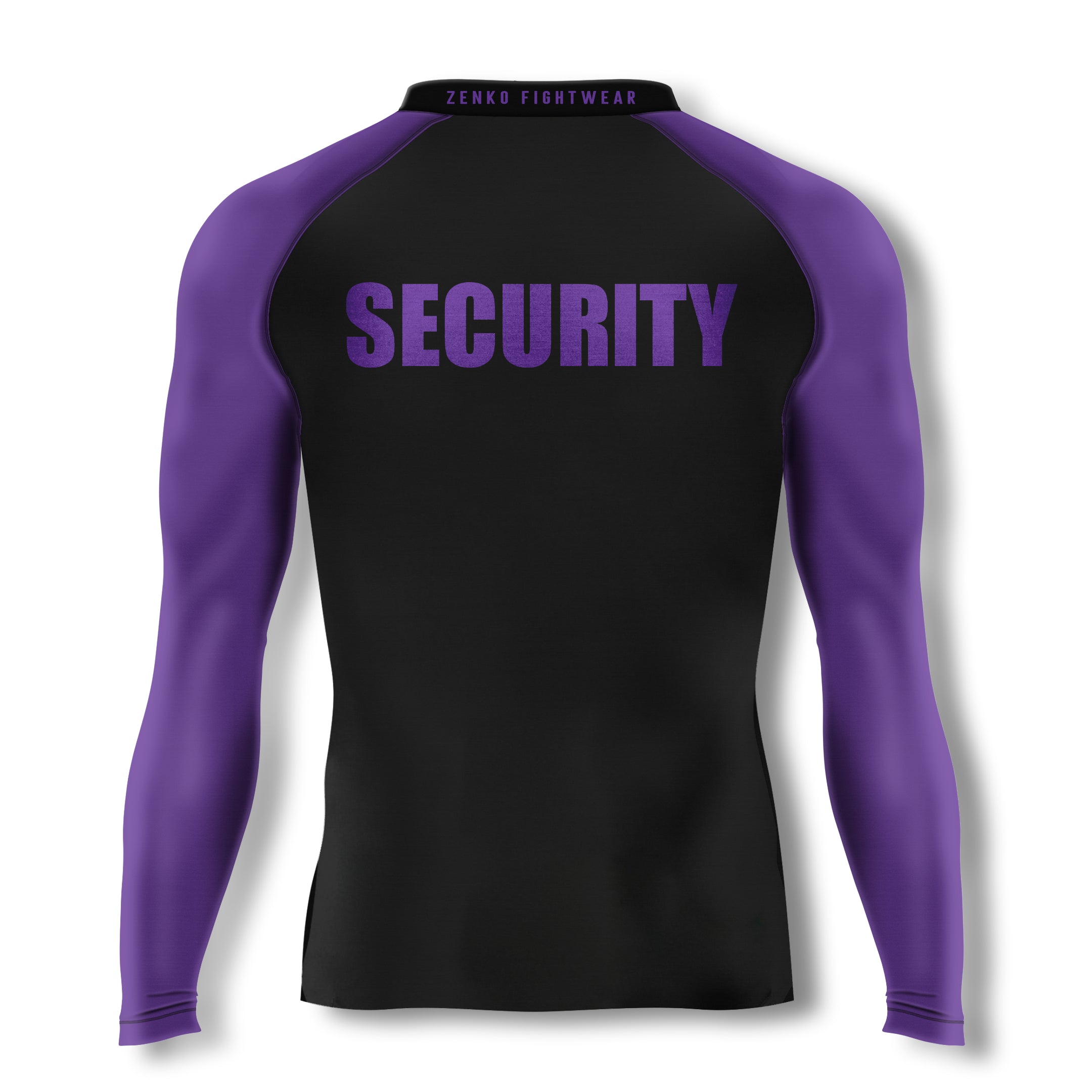 Cool Kids Jiu-Jitsu Club Security Ranked Rashguard (Purple)