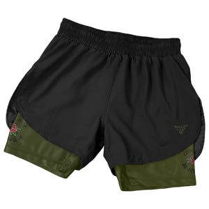 Cool Kids Jiu-Jitsu Club Duo Shorts (Green)