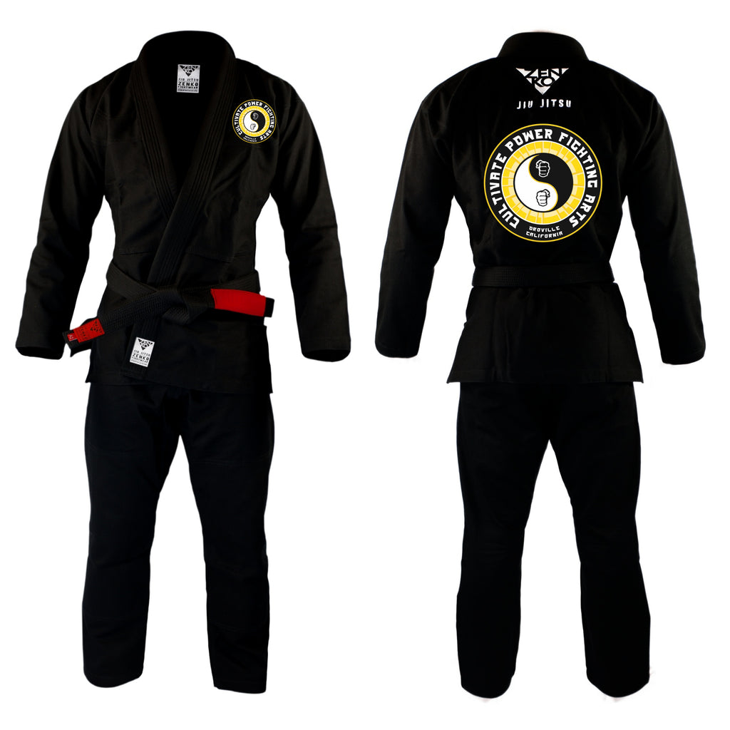 Cultivate Power Fighting Arts Gi (Black)